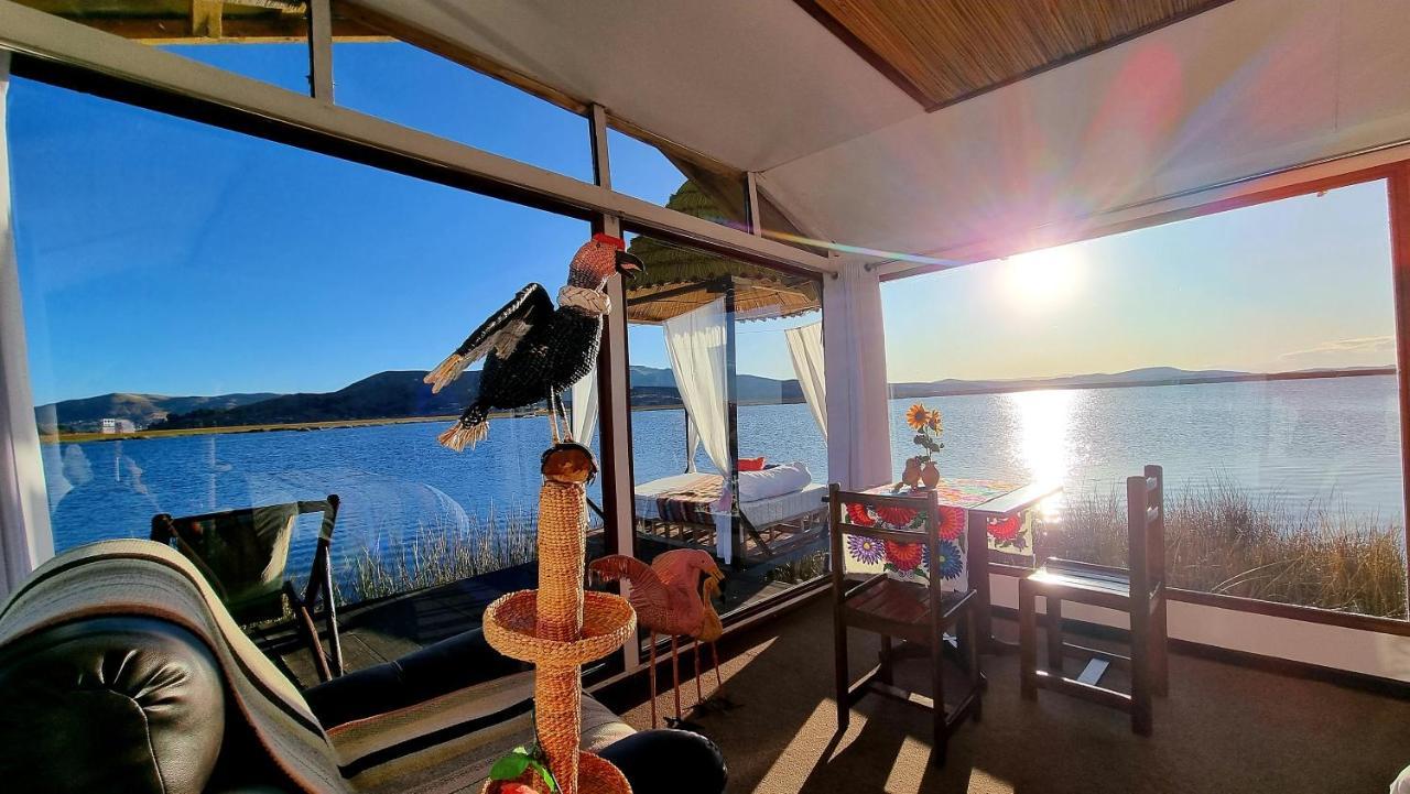 Uros Caminos Del Titicaca Peru Villa Puno Esterno foto