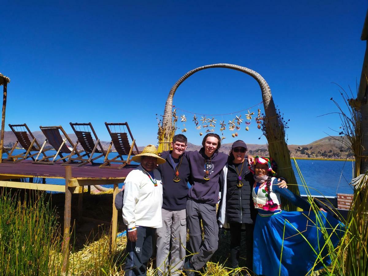 Uros Caminos Del Titicaca Peru Villa Puno Esterno foto