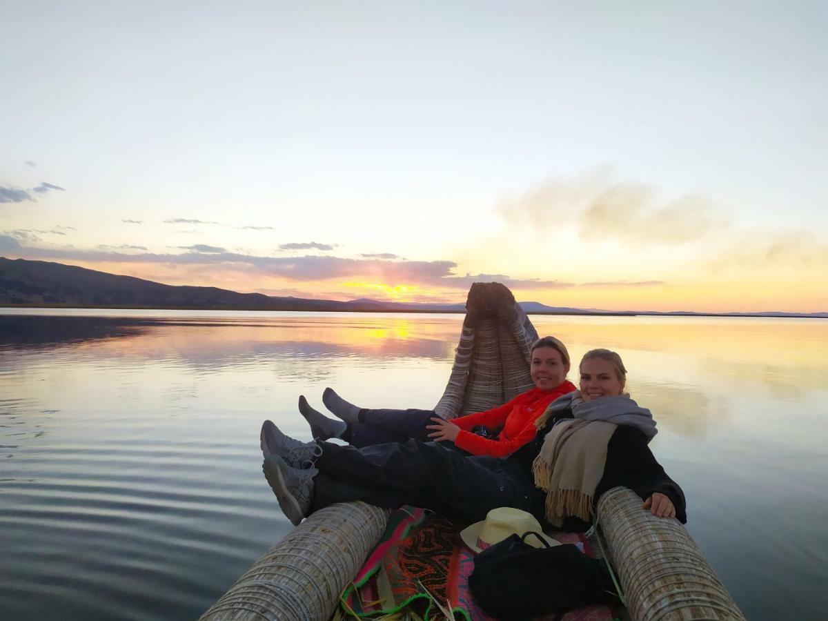 Uros Caminos Del Titicaca Peru Villa Puno Esterno foto