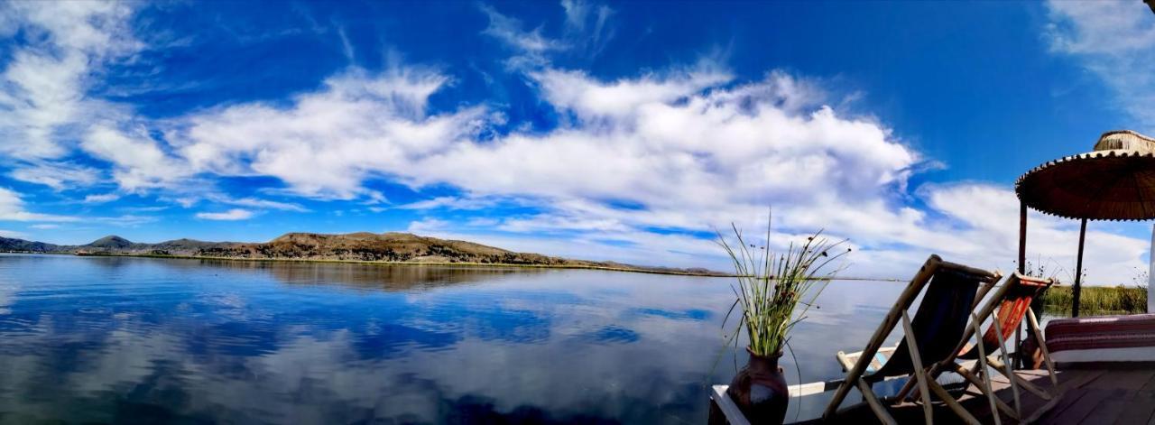 Uros Caminos Del Titicaca Peru Villa Puno Esterno foto
